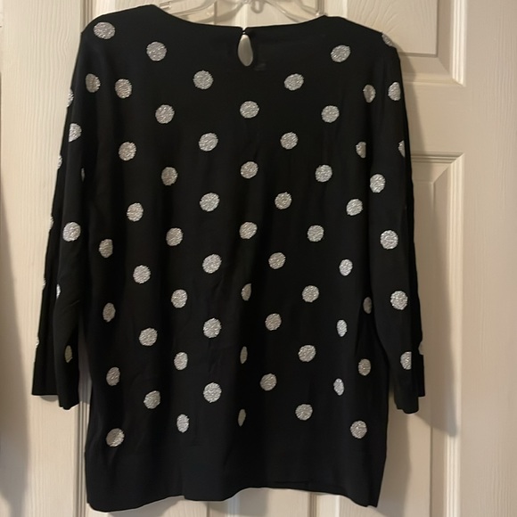 Talbots XL sweater NWT.  Bundle with Scarf (NWT). Scarf SOLD SEPARATELY - Picture 4 of 5
